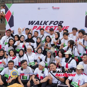 Race photo from WALK FOR PALESTINE