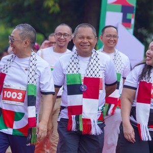 Race photo from WALK FOR PALESTINE