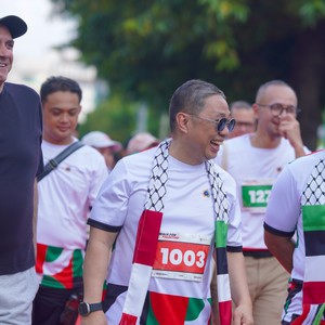 Race photo from WALK FOR PALESTINE