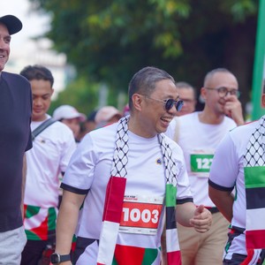 Race photo from WALK FOR PALESTINE