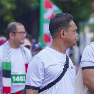 Race photo from WALK FOR PALESTINE