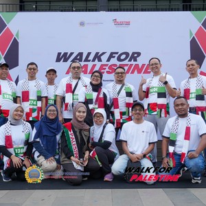 Race photo from WALK FOR PALESTINE