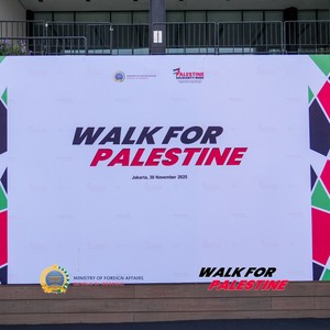 Race photo from WALK FOR PALESTINE
