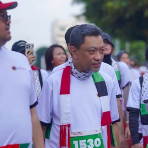Race photo from WALK FOR PALESTINE