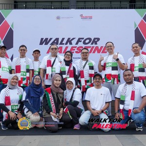 Race photo from WALK FOR PALESTINE