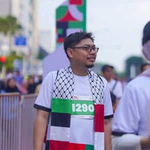 Race photo from WALK FOR PALESTINE