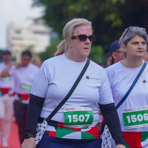 Race photo from WALK FOR PALESTINE