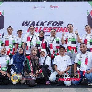 Race photo from WALK FOR PALESTINE