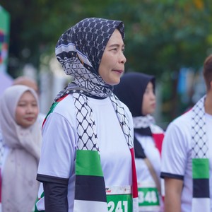 Race photo from WALK FOR PALESTINE