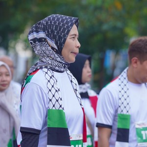 Race photo from WALK FOR PALESTINE