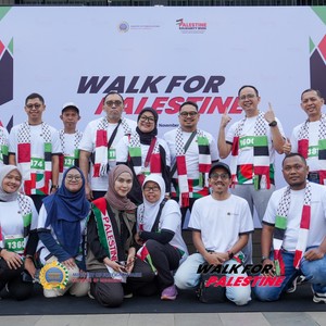 Race photo from WALK FOR PALESTINE