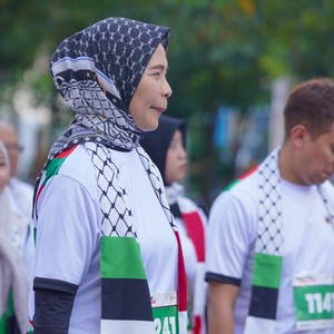 Race photo from WALK FOR PALESTINE