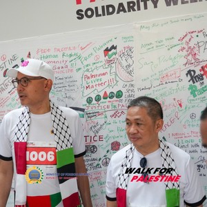 Race photo from WALK FOR PALESTINE