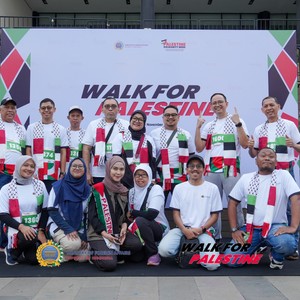 Race photo from WALK FOR PALESTINE