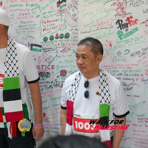 Race photo from WALK FOR PALESTINE