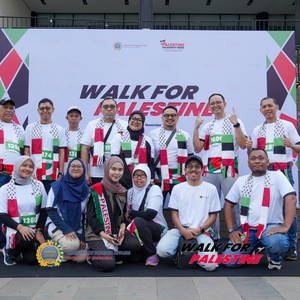 Race photo from WALK FOR PALESTINE