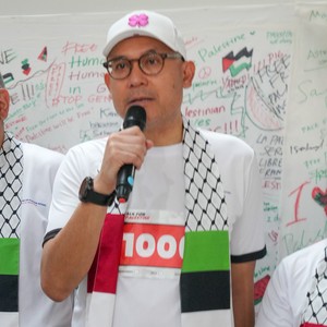 Race photo from WALK FOR PALESTINE