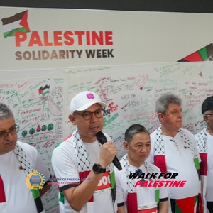 Race photo from WALK FOR PALESTINE