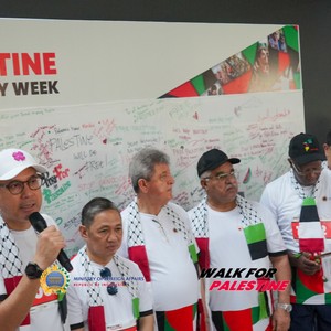 Race photo from WALK FOR PALESTINE