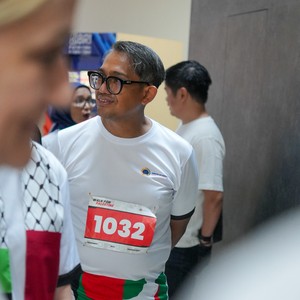 Race photo from WALK FOR PALESTINE