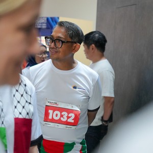 Race photo from WALK FOR PALESTINE