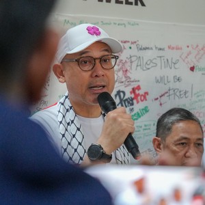 Race photo from WALK FOR PALESTINE