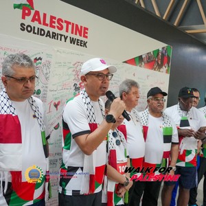Race photo from WALK FOR PALESTINE