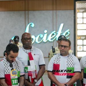 Race photo from WALK FOR PALESTINE