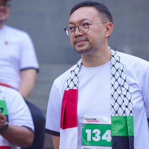 Race photo from WALK FOR PALESTINE