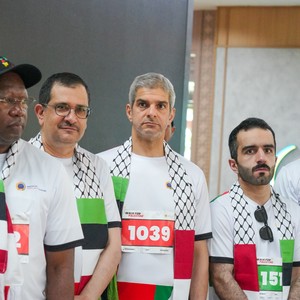 Race photo from WALK FOR PALESTINE