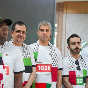 Race photo from WALK FOR PALESTINE
