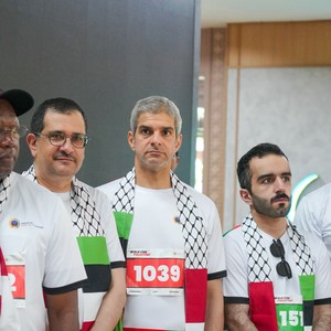 Race photo from WALK FOR PALESTINE