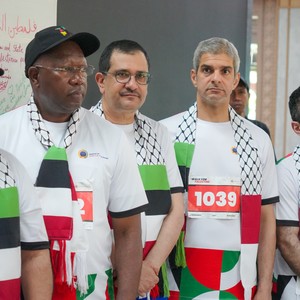 Race photo from WALK FOR PALESTINE