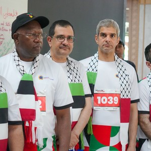 Race photo from WALK FOR PALESTINE