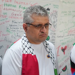 Race photo from WALK FOR PALESTINE