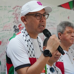 Race photo from WALK FOR PALESTINE