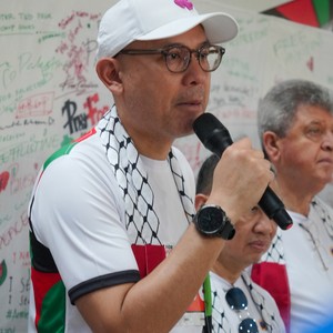Race photo from WALK FOR PALESTINE