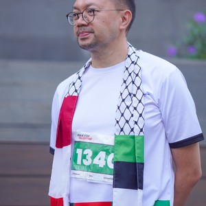 Race photo from WALK FOR PALESTINE
