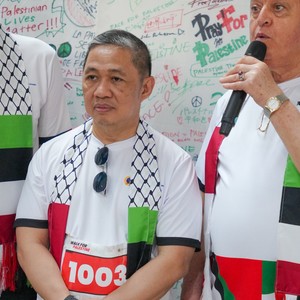 Race photo from WALK FOR PALESTINE