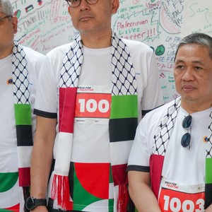 Race photo from WALK FOR PALESTINE