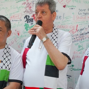 Race photo from WALK FOR PALESTINE