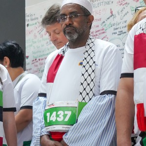 Race photo from WALK FOR PALESTINE