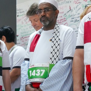 Race photo from WALK FOR PALESTINE