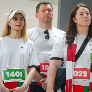Race photo from WALK FOR PALESTINE