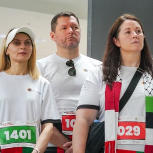 Race photo from WALK FOR PALESTINE
