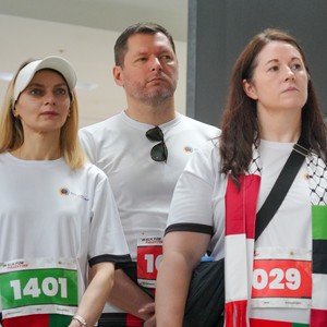 Race photo from WALK FOR PALESTINE