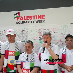 Race photo from WALK FOR PALESTINE