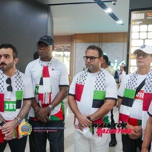 Race photo from WALK FOR PALESTINE