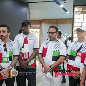 Race photo from WALK FOR PALESTINE
