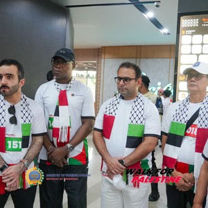 Race photo from WALK FOR PALESTINE